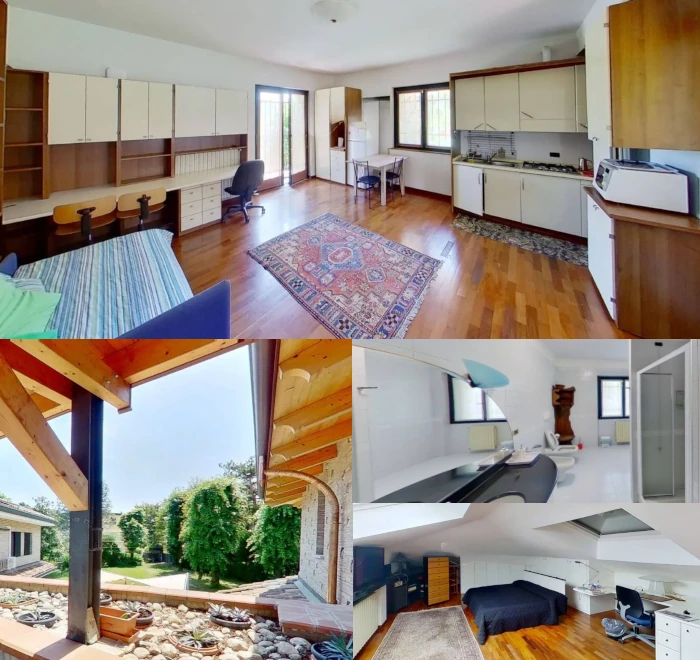 Le camere di Villa Gramde